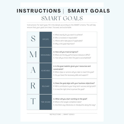 Smart Goal Mastery – Set & Achieve Your Goals - Preview 3 - life skills