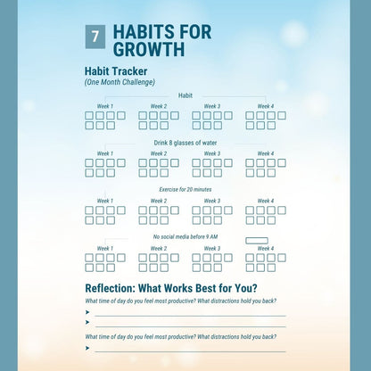 The Life Coaching Workbook – Reflect, Plan & Grow - Preview 4 - Life Coaching